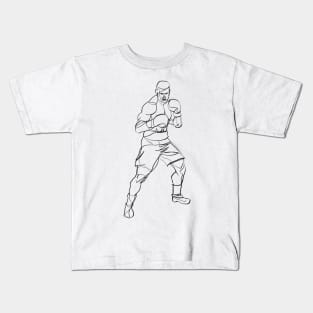 boxing art Kids T-Shirt